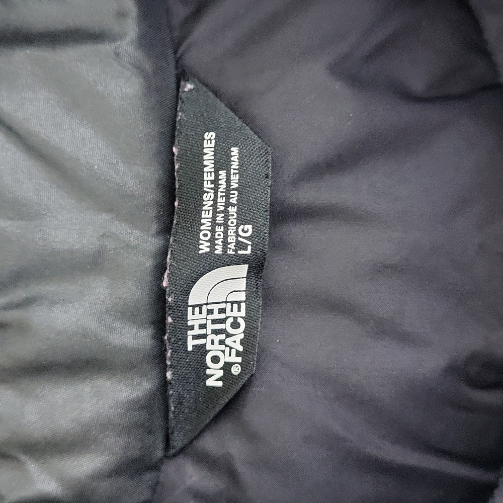 Women's The North Face Breast Cancer Awareness Puffer Down Vest Size Large - Picture 5 of 7